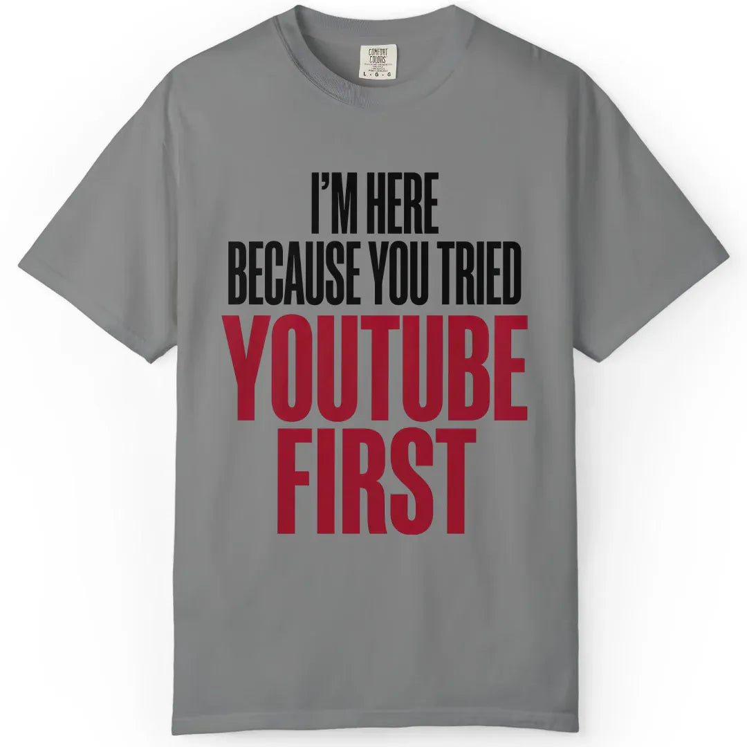 Tried Youtube