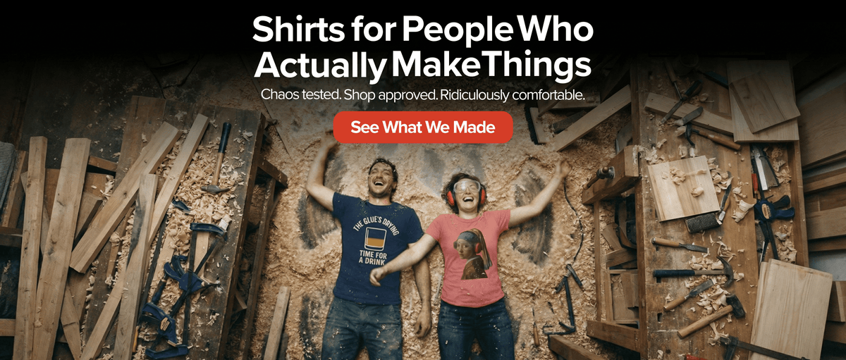 Rustic Edge Co. | T-Shirts for Woodworkers, Makers and DIYers