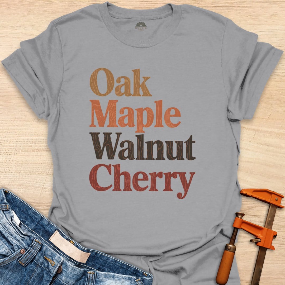 Oak Maple Walnut Cherry