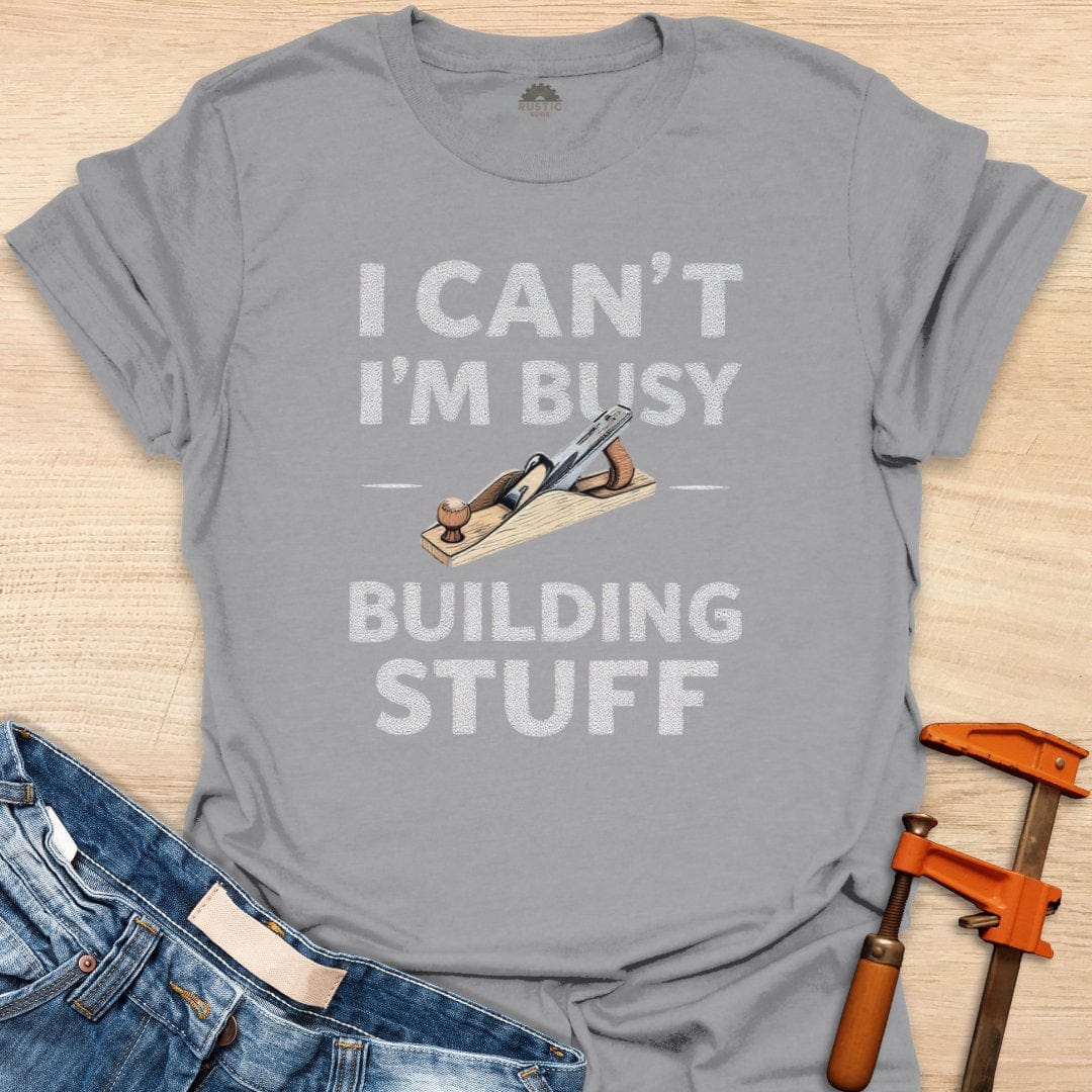 I Can't I'm Busy Building