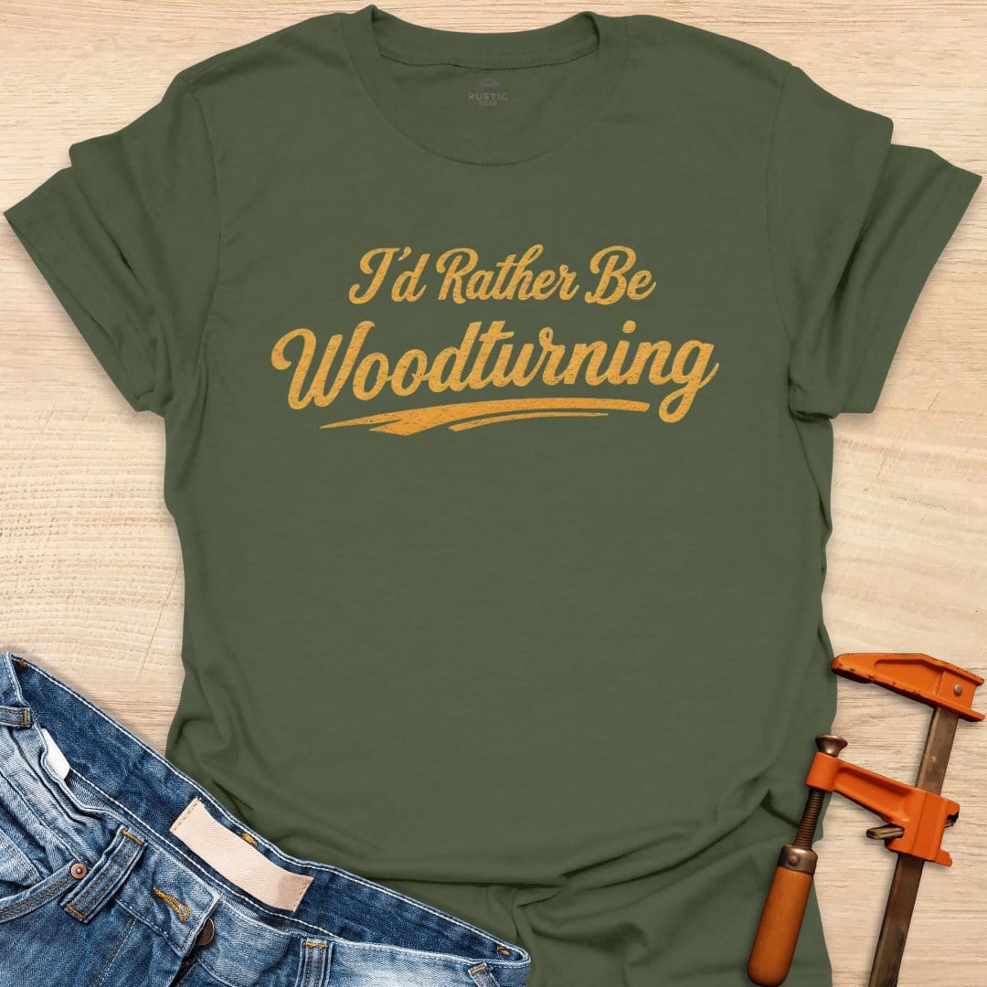 Rather be Woodturning