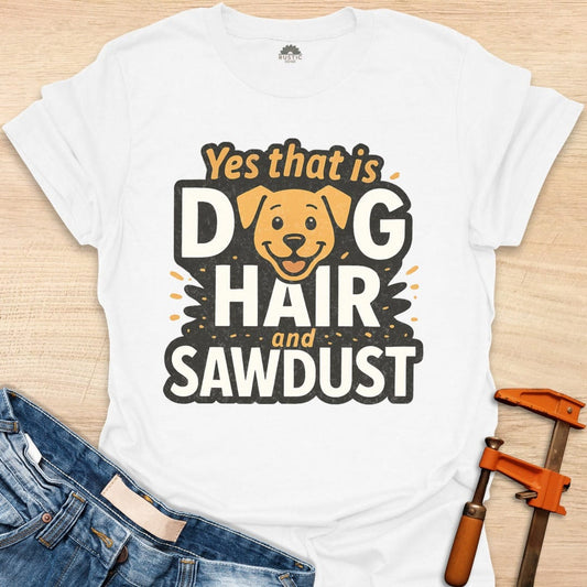 Yes that is Dog Hair and Sawdust